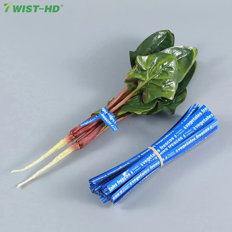 Traceable vegetable ties