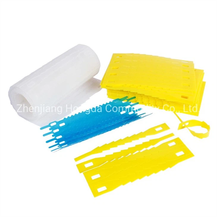 Factory Supplier Plastic Fish Bone Twist Ties For Packing