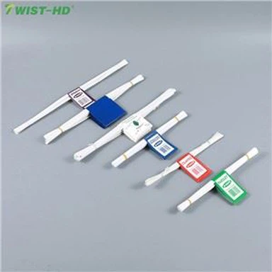 लेबल ट्विस्ट टाई